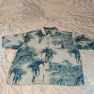 Mens Tommy Bahama pocketed silk casual shirt